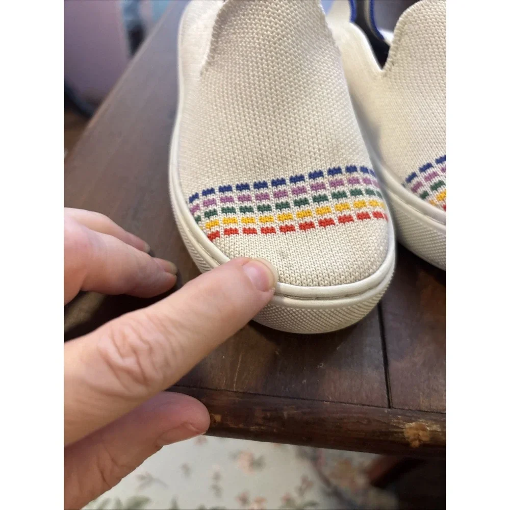 Rothy's Toddler Boy/girl‎ Slip On Shoes Sz 12. Rainbow.